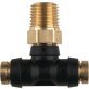 DOT Branch Tee Male 1/4 x 1/4 x 1/4-18