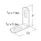 Grote® Stainless Steel "L" Bracket - 1322345