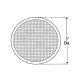 Grote® Round Stick-On Reflector Yellow 3" - 1322472