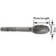 Tuff-Cut™ Solid Tungsten Carbide Bur 1/8" - 95915