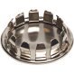 Plated Plug Button 1"