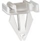 Body Side Molding Clip Nylon White 14.5 x 20mm