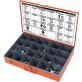 Oil Drain Plugs & Gaskets Assortment - 1/2" to M14, 22 Items, 147 Pieces.