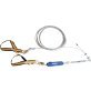 L103030 30ft 2-Man Cable Horizontal Lifeline System, Cross-Arm Strap