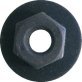 Metric Hex Nut with 19mm Free Spinning Washer