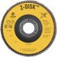  Z-Disk HP 4-1/2" Dia., 7/8" Arbor, 36 Grit, Zirconia Alumina Grain - DY87854536