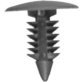 Rear Compartment Trim Clip Plastic Gray 15mm