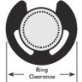  Retaining Ring External E-Type Steel 7/64" - 11328