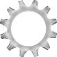 Lock Washer External Flat Shakeproof 5/8"