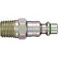 Quick Disconnect Plug Steel 1/4" x 1/4-18