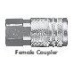  Quick Disconnect Coupler Steel 1/2" x 1/2-14 - 11934
