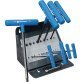 Hex Key Set, Metric, T-Handle, Ball End, 8pc