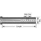  Universal Clevis Pin 5/8 x 3" - 1642