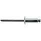 Open End Rivet Dome Head Steel 1/8"