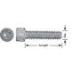  Socket Head Cap Screw 18-8 SS 1/4-20 x 1-3/4" - 7726