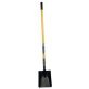 48" Square Point Shovel, Fiberglass Straight Handle