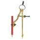 Pencil Compass Divider& Scriber W/Pencil